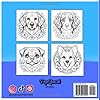 Cozy Comfort Adult Coloring Book for Dog Lovers: Mandalas & Dogs in Spring Flowers #1