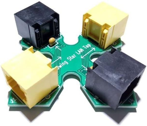 Throwing Star LAN Tap Network Packet Capture Mod 100% Original Replica Monitoring Ethernet Communication Haker Tool