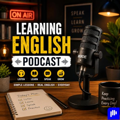『Just 5 Minutes a Day Changed My English Forever | English Podcast for Beginners 🎧』のカバーアート