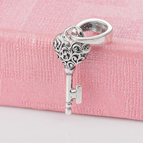 Stars Moon Charm Cross Charm Praying Hands Charms Clover Pendant Sterling Silver Charms for Bracelets 925 Silver Beads for Women's Bracelets & Necklaces Dangle Pendant for Valentine's Day Mother's Day Happy Birthday3