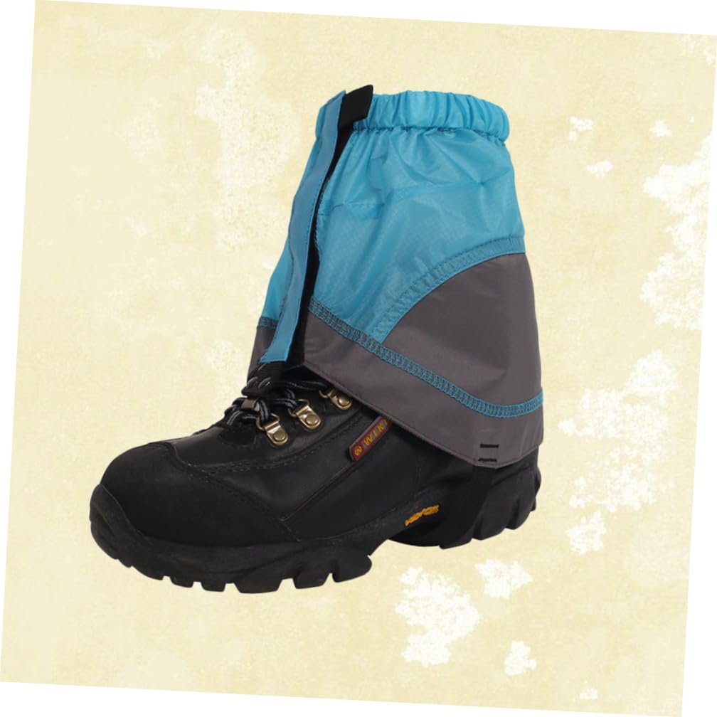 Kisangel 3pares Polainas Impermeables para Senderismo Polainas Ligeras y Transpirables para Actividades Cubrebotas Resistentes para Caminatas y Azul
