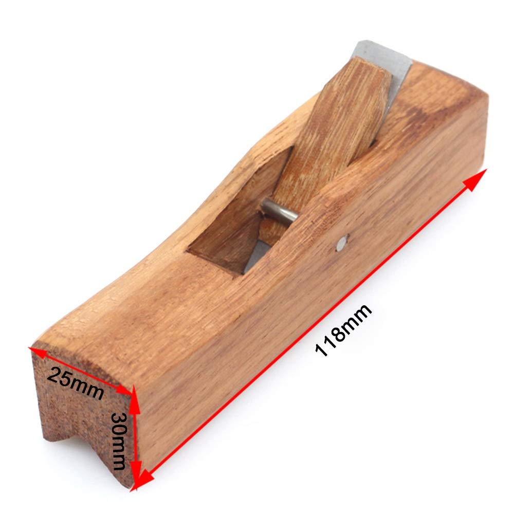 Utensili manuali per pialla in Legno di Mogano Indonesia Utensili per pialla a Raggio per rifilatura dei Bordi/sagomatura degli Angoli/smusso/Angolo Interno