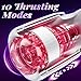 Sex Toys for Men Male Masturbator - Sex Toy with 10 Thrusting & 10 Real Sex Toys Tongue Licking Modes Blowjob Sex Machine Stroker for Training Stimulation Increase Endurance Male Sex Toy