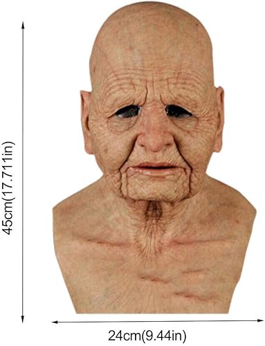 Miniatura 2 de Nueva máscara podrida y sangrienta de terror de Halloween, máscara realista de miedo de Halloween, máscara de miedo de Halloween, cosplay,