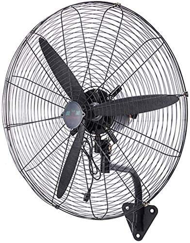Home Business - Ventilador de pared con control remoto, tres velocidades ajustables, silencioso, ahorro de energía para oficina interior y exterior (tamaño 70 cm/27 pulgadas) (80 cm)