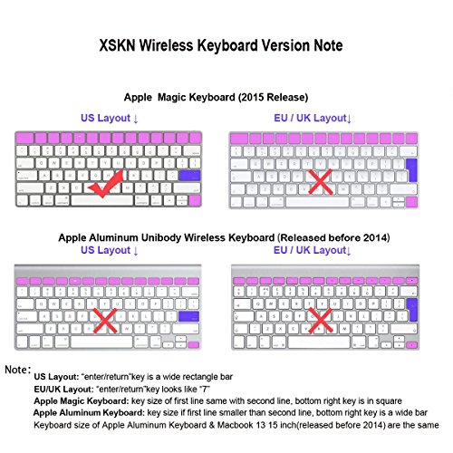 Funda de silicona ultradelgada para teclado Magic 2015 miniatura 7