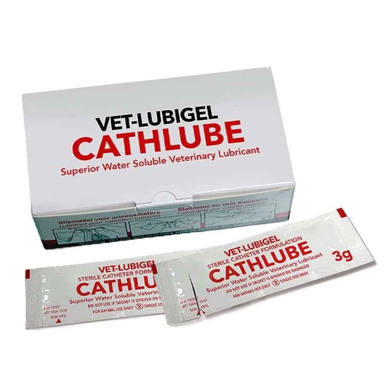 Vet Lubigel Cathlube, Size 3g x 25pk