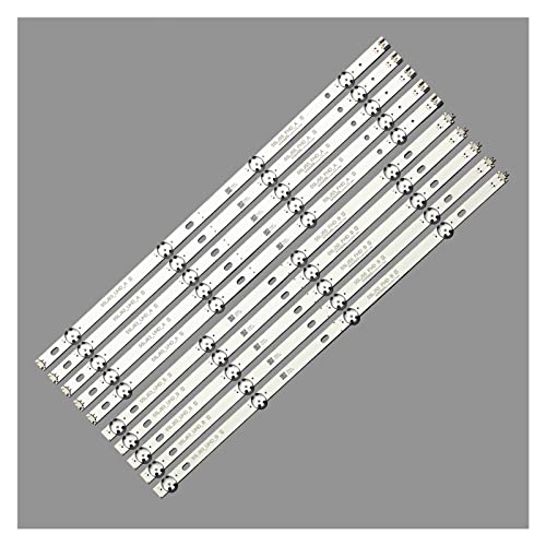 VISIYUBL LED Bakgrundsbelysning för LG 55" TV - 8 LED Strip