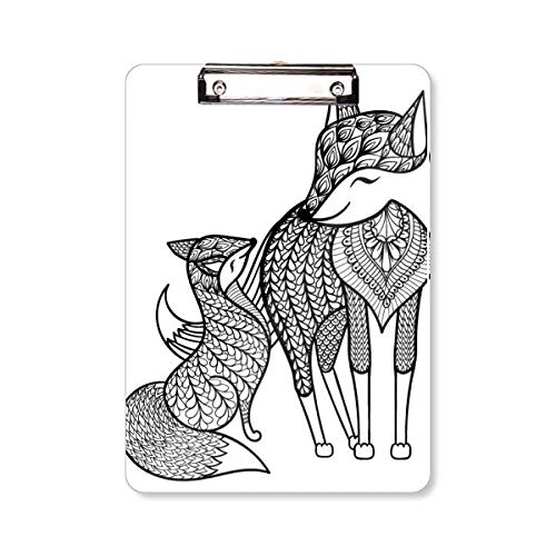 Bloc-notes A4 Paint Fox pour organiser vos projets créatifs