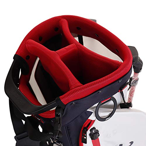 タイトリスト（タイトリスト） USAフラッグ限定 スタンドキャディバッグ TB9SX1-USFLG （ホワイト×ネイビー/ＦＦ/Men's） 4枚目