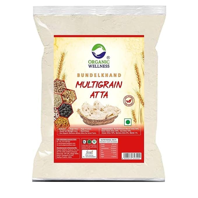 Organic Multigrain Atta - 1kg