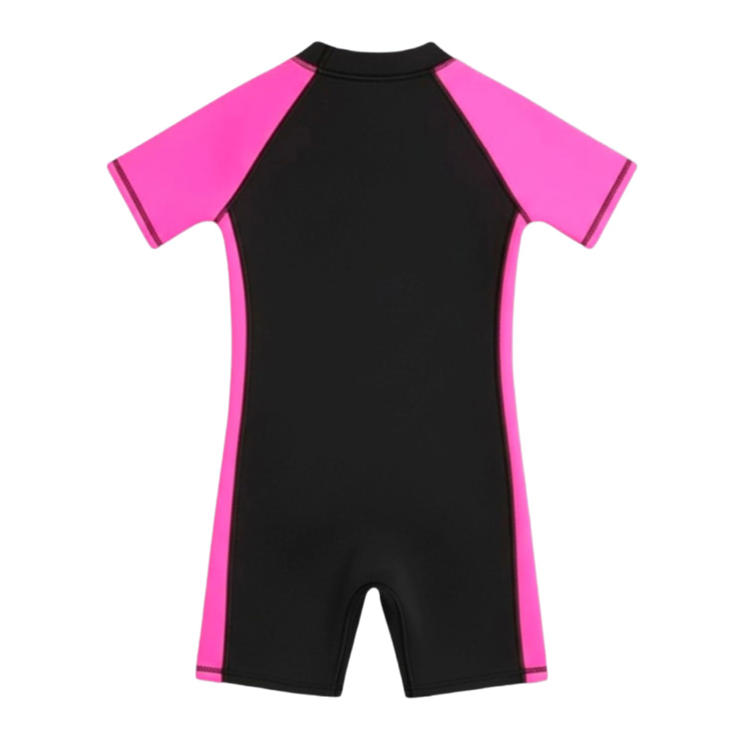 LEBAMI Kids Boys One Piece Swimwear Short Sleeve Swimsuit with Front Zip, Quick Dry Stretch Swim Suit, UV Protection Bathing Suit for Swimming Beach Pool-image-25