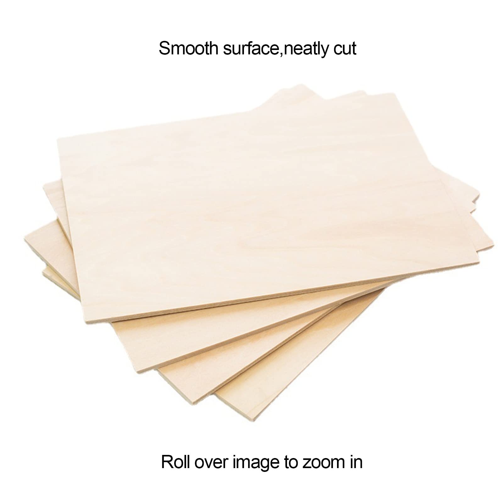 12 Planches Balsa 300x200x1.5mm | Bois Modélisme Bricolage DIY