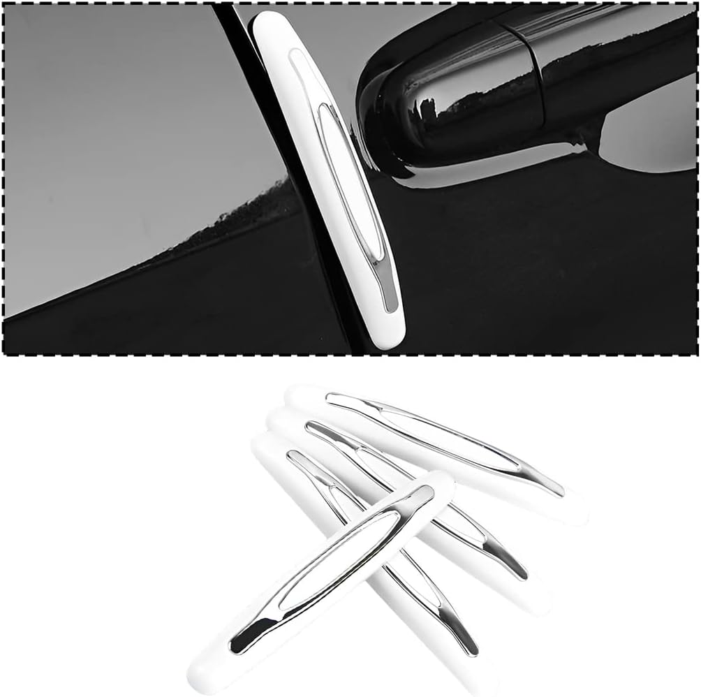 AUCELI 4PCS Car Door Edge Guards Protector, Vehicle Side
