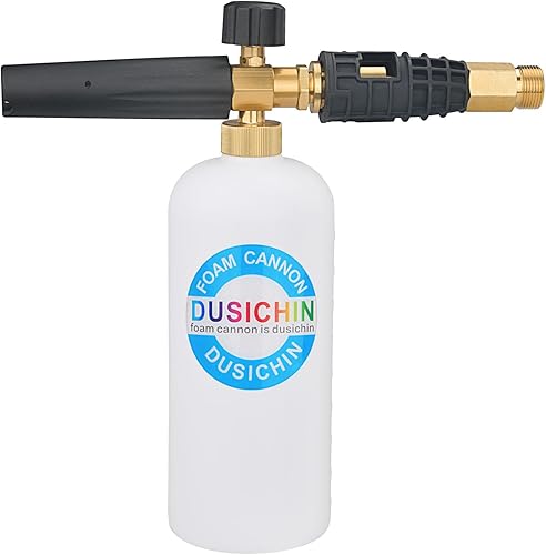 Miniatura 5 de DUSICHIN DUS-116 Lanza de cañón de espuma para Sun Joe Pulverizador de jabón de nieve ajustable Sunjoe SPX Pistola de lavado a presión Jet Wash