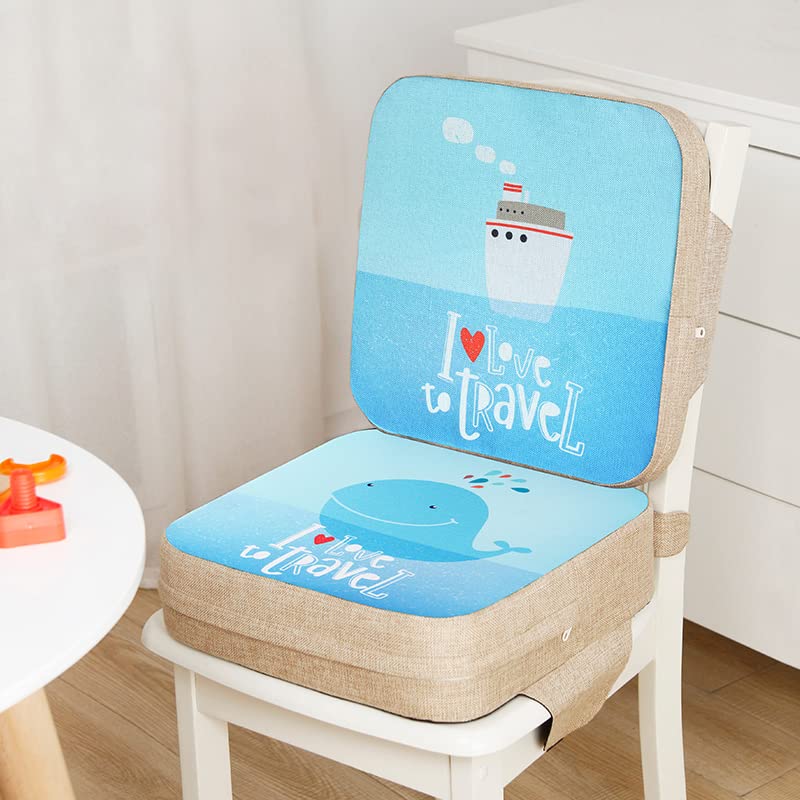 Siège rehausseur en mousse pour enfant - Pour salle à manger, cuisine, bureau - 5 + 10 cm