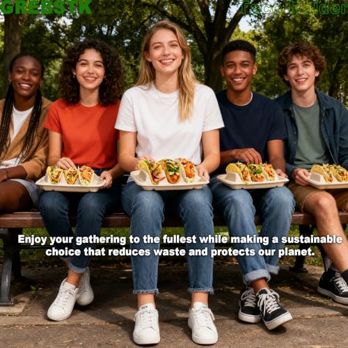 50% Off GREBSTK Compostable Taco Holders - 10 Pack