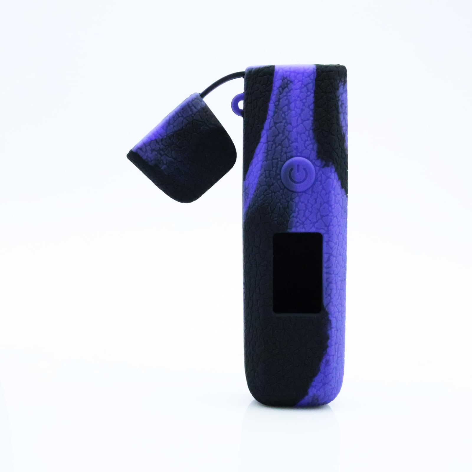 WratryParts Silicone Case Compatible with Vaporesso Xros Pro 2 Kit | Protective, Case, Durable Skin, Sleeve, Cover, Wrap, Gel, shield (Black Purple)