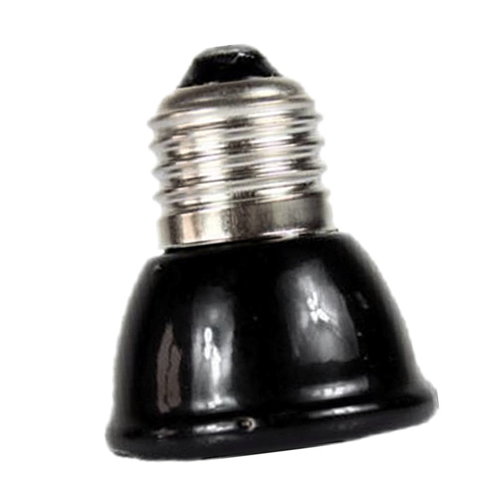 Tiuimk Mini Ceramic Heat Emitter Night Light - 20W NT-05 for Reptiles - High Heat Source with No Light Emission - Long-Lasting and Efficient