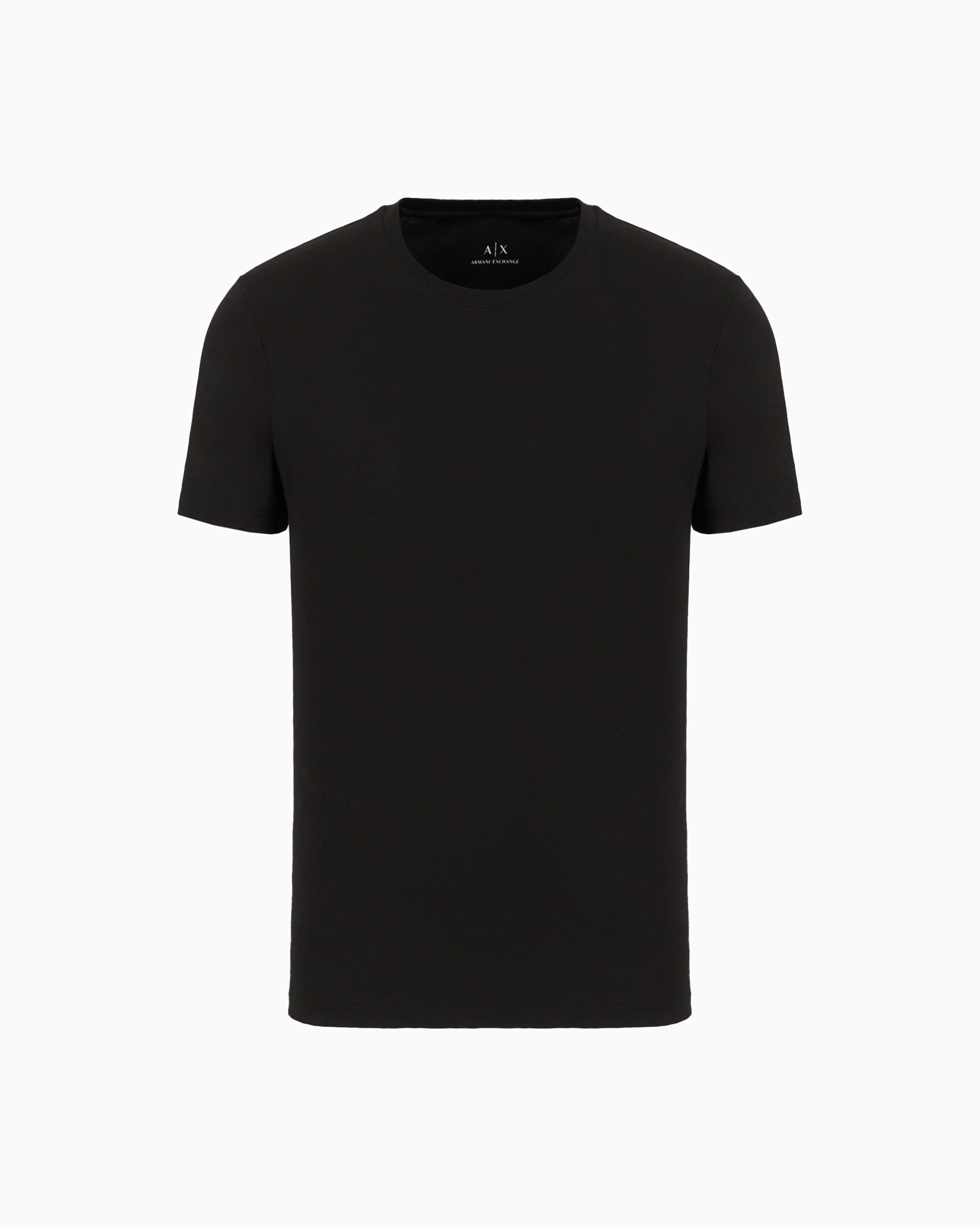 Mens Solid Colored Basic Pima Crew Neck