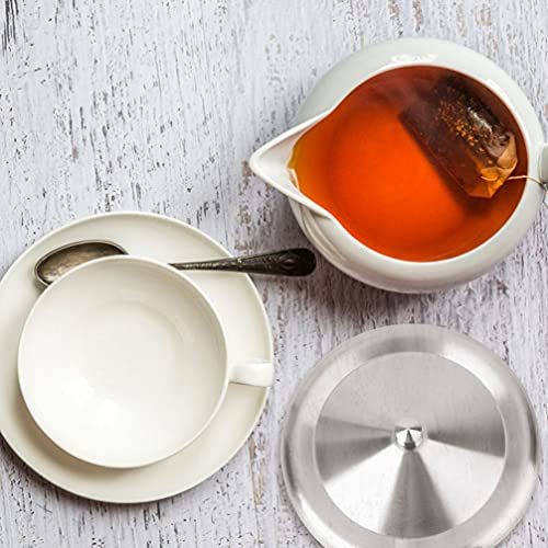 Luxshiny Cocktail 4 Pezzi 10 Cm in Acciaio Inox