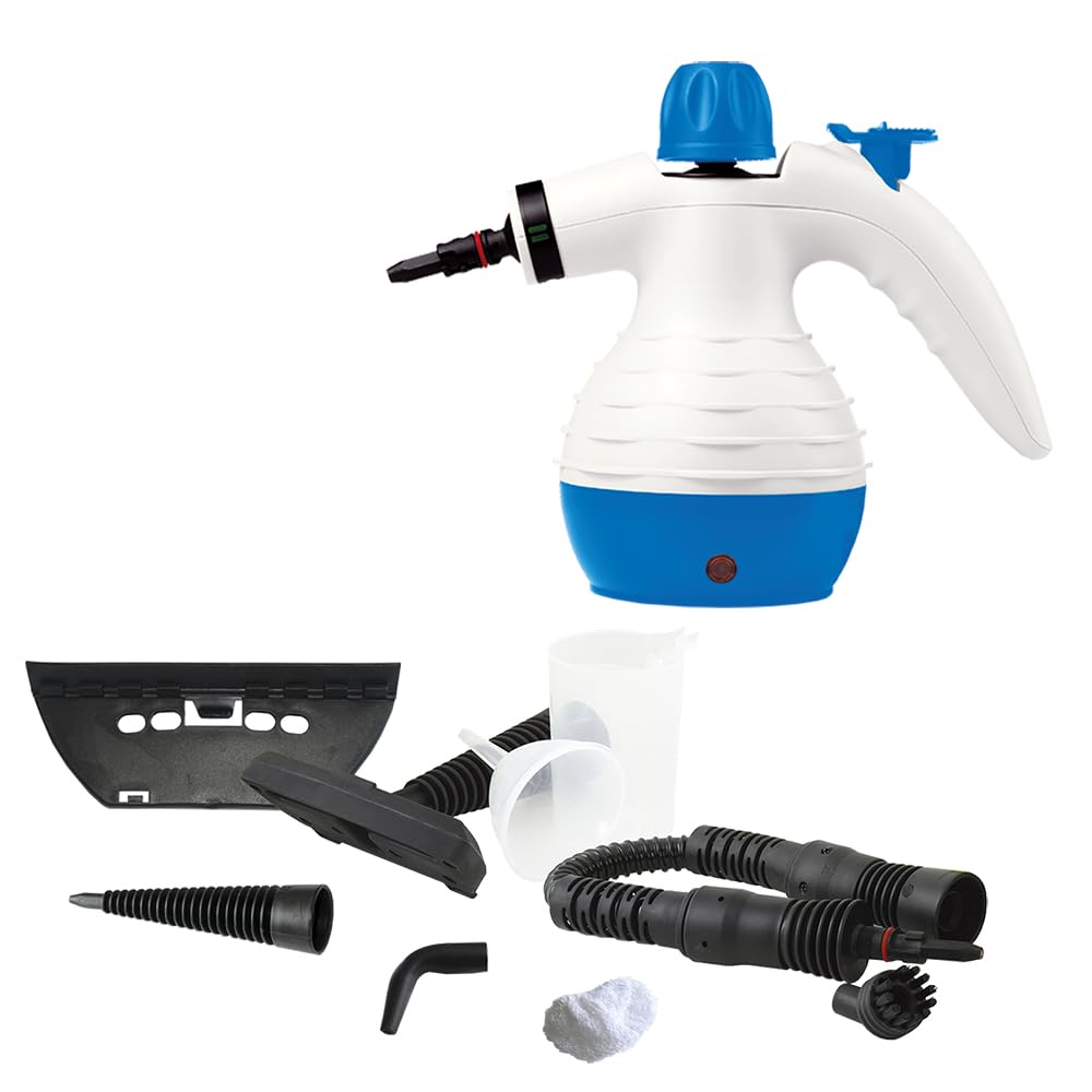 UBOON - Limpiador a Vapor MULTIUSO: Vaporizador Potente para Limpiar y Purificar. Vaporeta de Limpieza a Mano, Ideal para la Eliminación de Manchas en Alfombras, Sofás, Cortinas etc
