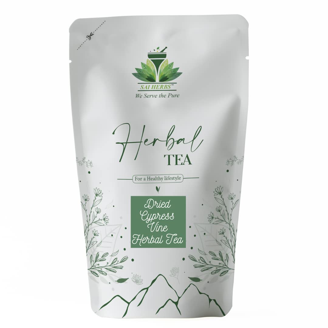 SAI HERBS Dried Cypress Vine Herbal Tea - Mayil Manikkam - Ipomoea Quamoclit - Kamlata - Akasamullu - Luxury Tea - Pure & Natural (100 Grams) (B0C4YQ1L1B) Amazon Price History, Amazon Price Tracker