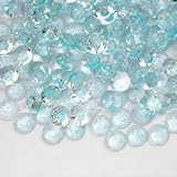 Flatback Rhinestones For Bedazzling Crafting Nails SS10 3mm 4000 Pieces Transparent Resin Rhinestone Round Gems for DIY Bags Clothes Shoes Nail Art Glitter Stone Light Blue