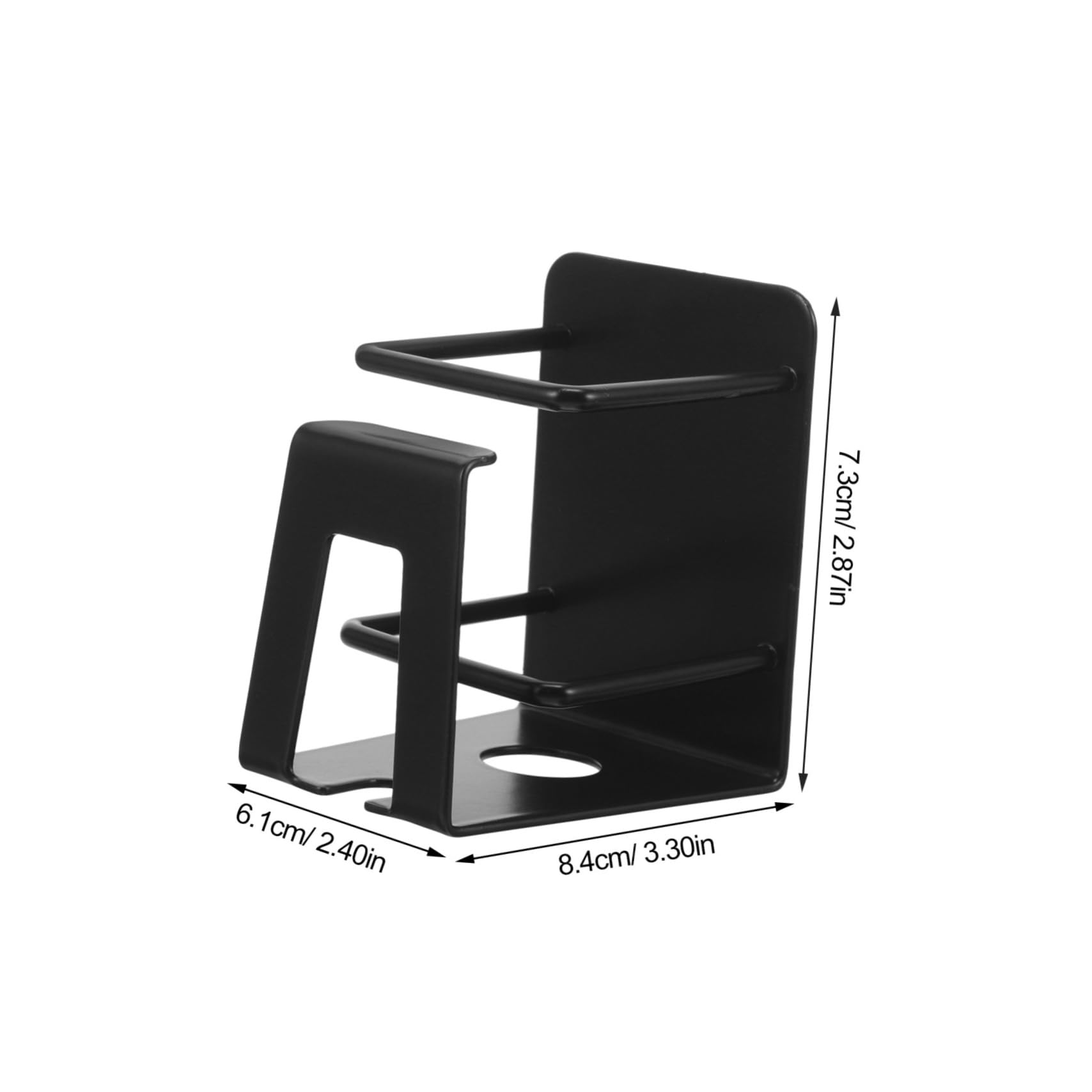 Baluue Razor Holder Stand Electric Shaver Storage Rack Wall Mount Bracket Classic Design Razor Hooks