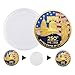 Independence Edition 250th Anniversary of The United States Commemorative Gold Plated Coin Historic Landmarks 1776–2026 Collectible Souvenir Gift