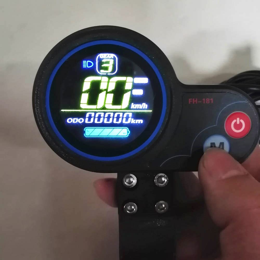 Regulador Patinete Electrico 3 6V 48V 250W 350W Controlador de Scooter eléctrico con Velocidad de visualización del Acelerador for Motor/Scooter/e Bicicleta Controlador del Motor
