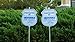 2 Authentic Reflective Home Security Signs and 8 Refective Stickers