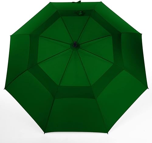 Miniatura 3 de MRTLLOA Paraguas para golf extragrande con apertura automática de 54, 62, 68 o 72 pulgadas, toldo doble ventilado, resistente al viento e