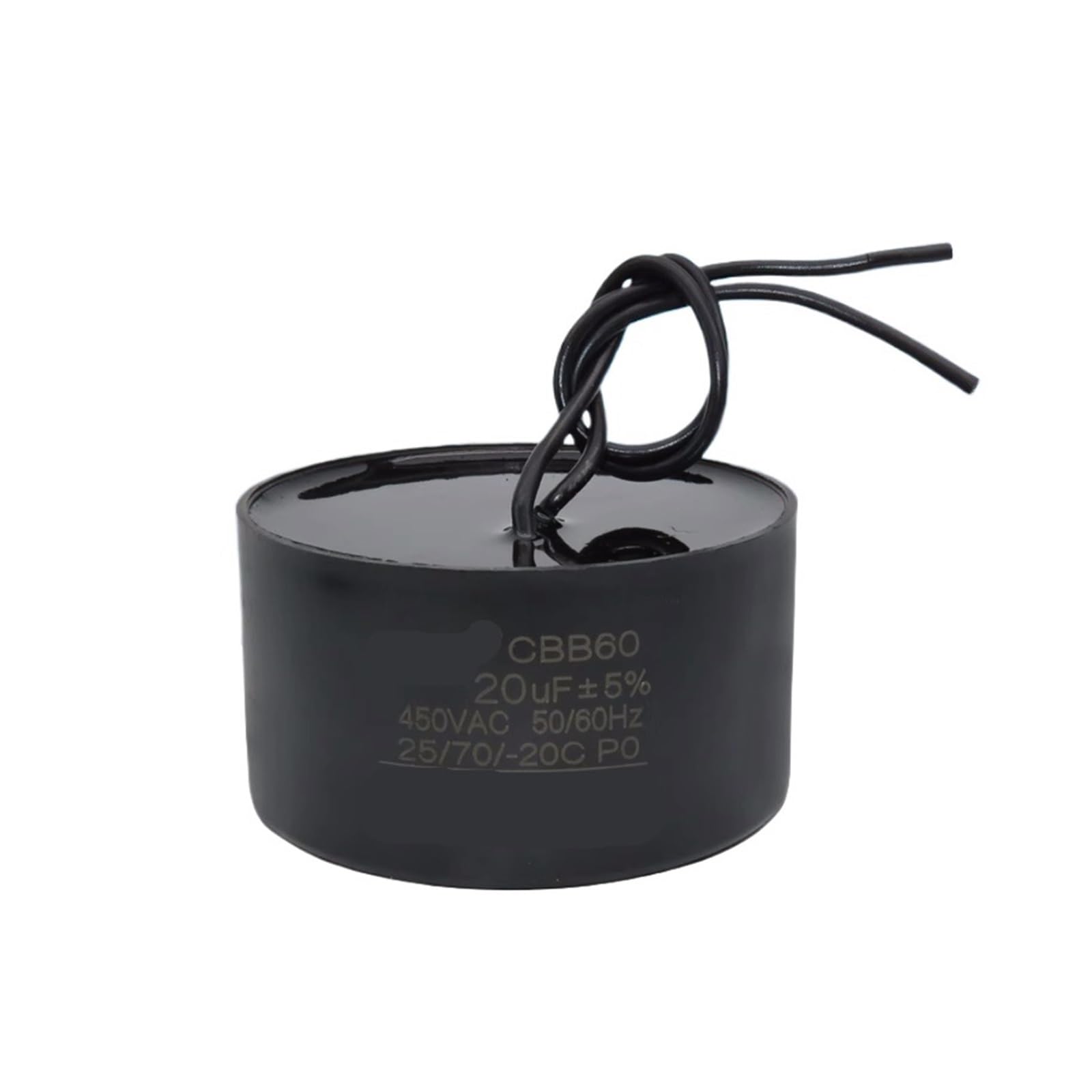 KSZHZYMGX CBB60 capacitor 15UF 30UF 35UF 40UF 50UF 60UF 70UF 80UF 450v(25UF 40X75MM)