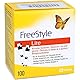 Abbott & Abbott Diabetes Car FREESTYLE Lite Teststreifen ohne Codieren, 1er Pack (1 x 100 Stück)