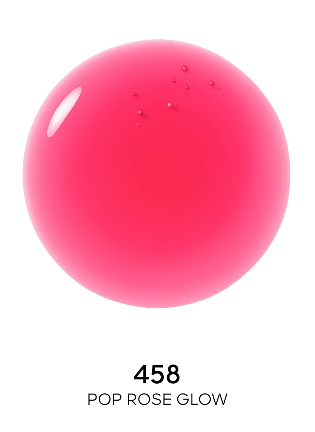 Kiss Kiss Bee Glow Oil - 458 Rose Glow by Guerlain for Women - 0.3 oz Lip Oil - Image 2