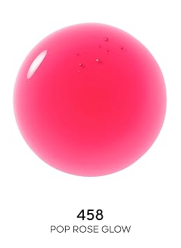 Kiss Kiss Bee Glow Oil - 458 Rose Glow by Guerlain for Women - 0.3 oz Lip Oil