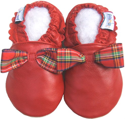 Prewalk Baby Shoes Boy Girl Infant Children Kid Toddler Crib Boy First Walk Gift Party red (18-24month, red)