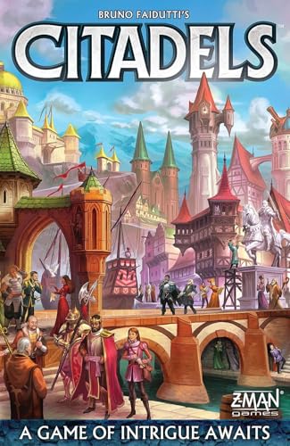 Image of Asmodee Citadels Revised Edition Board Game - Master Builder Showdown, Medieval Strategy Game for Kids & Adults, Ages 10+, 2-8 Players, 30-60 Min Playtime