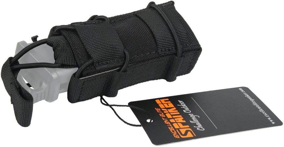 Tactical Molle Double Open-Top Mag Pouch Open Top Single Pistol Mag Pouch