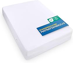 Utopia Bedding Waterproof Mattress Cover 90 x 200 x 20 cm with Zipper, Premium Mattress Protector, Bed Bug Proof & Mite Proof Mattress Protection