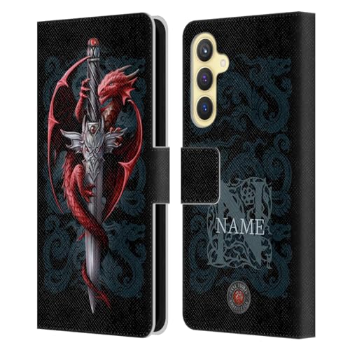 Coque Samsung S23 FE 5G Anne Stokes housse cuir portefeuille dague