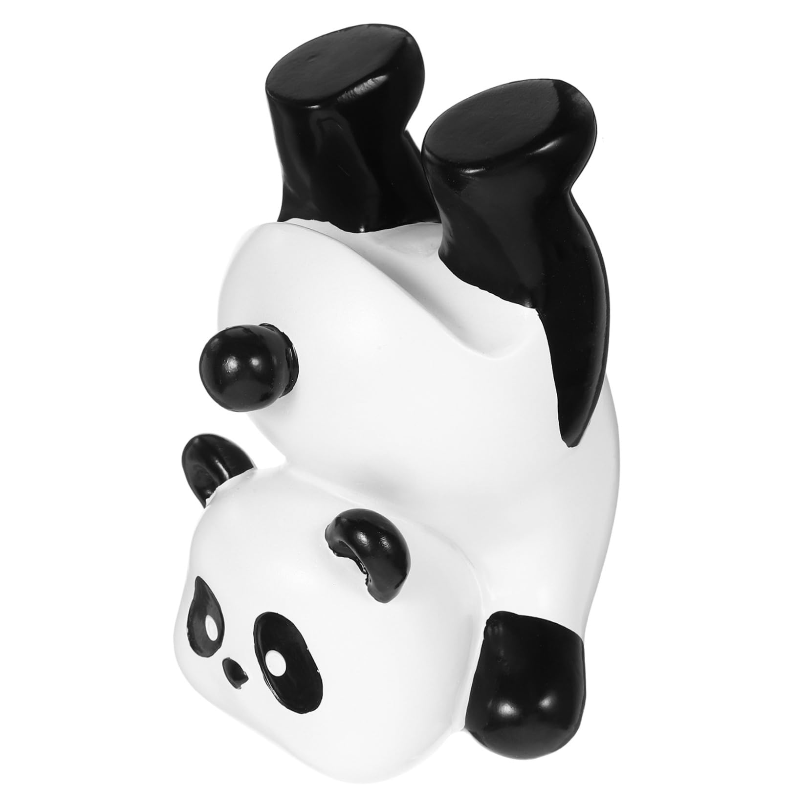 SOLUSTRE 4pezzi Portaocchiali Panda Resina Supporto Per Da Sole e Decorazione Carina Per Casa e Ufficio Espositore Per Diverse Montature Accessorio Pratico e Adorabile Per Ogni