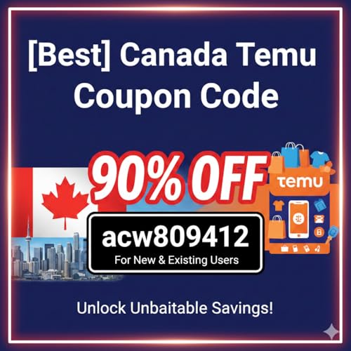 [BesT]Canada Temu Coupon Code 90% off [{"acw809412"}] For New & Existing User cover art