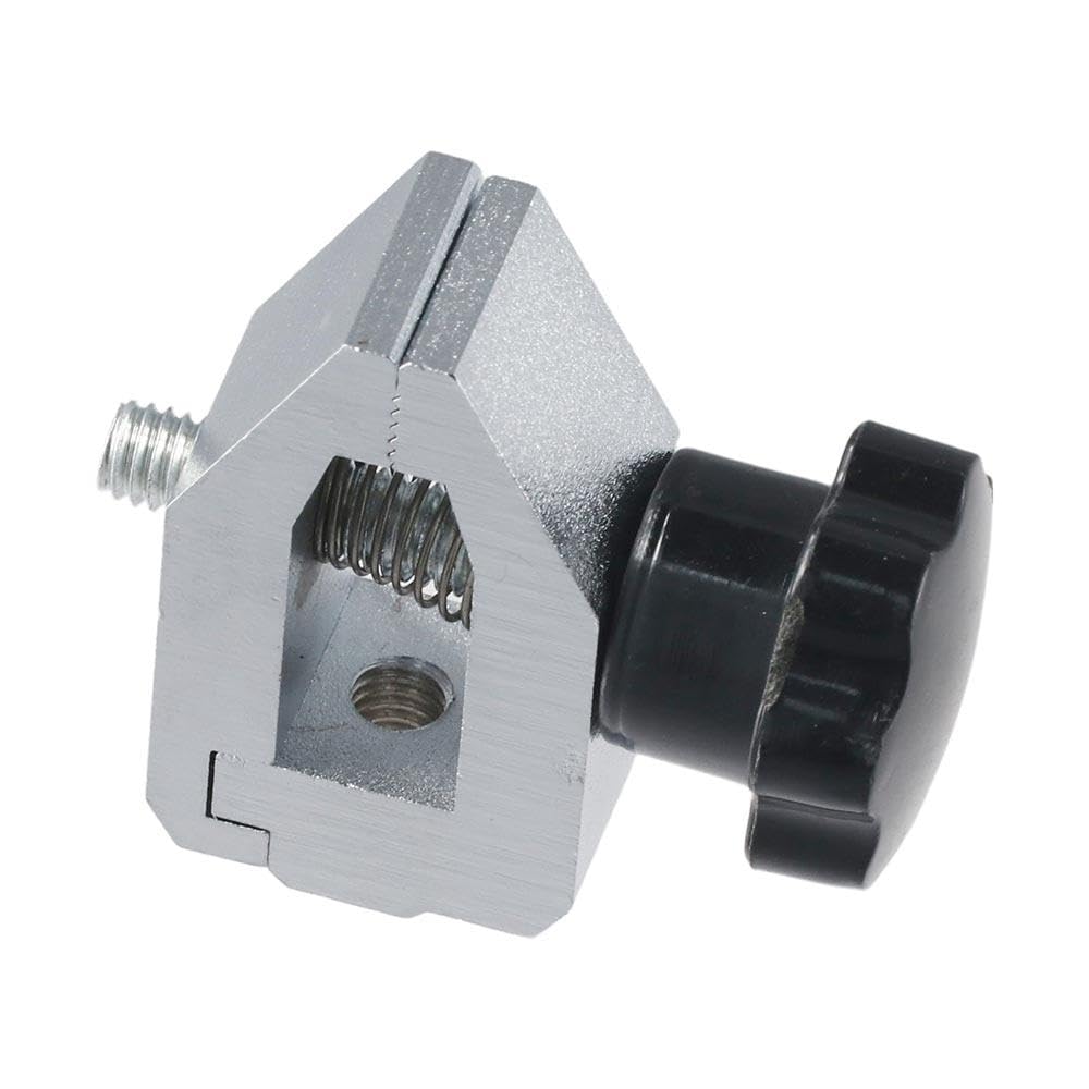 Push-Pull Force Fixture SJJ-01 Flexible 500N Stainless Steel Jaw Clamp High Hardness Silver Thrust Tension Meter Clamp for Tensile Force Tester