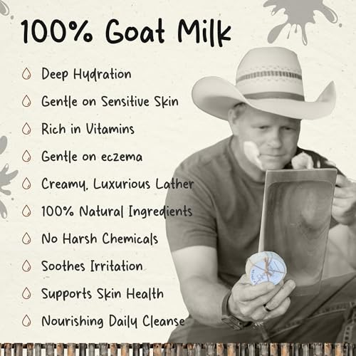Image of HushHush Farms Shaving Soap for Men | Handmade with Goat Milk, Olive Oil & Cocoa Butter | Plastic-Free & Moisturizing Shave Soaps | Pack of 3 (Patchouli, Tea Tree, Lavender Mint)