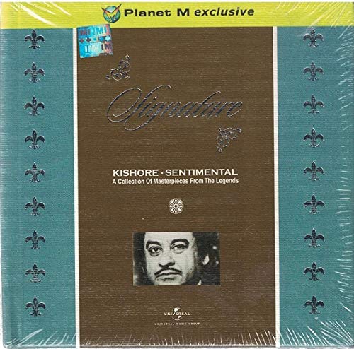 Signature Kishore Kumar - Sentimental (Brand New Single Disc Audio Cd, Released By Universal Music India)