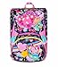 SJ GANG STYLE JAM GANG Zaino Scuola Estensibile Big, Fucsia, Zaino con Divisorio Interno, Tasca Superiore con LED Cuore, Tasca per Borraccia, 24 L, Zaino Scuola Elementare, Zaino Bambina