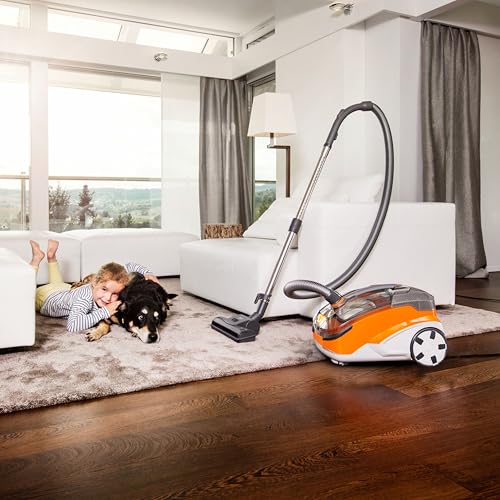 THOMAS Aqua+ PET & Family – 1700 W starker Staubsauger für Tierhaare – Nasssauger & Trockensauger - Polsterreiniger & Staubsauger mit Wischfunktion für Teppich, Sofa, Polster & Matratze