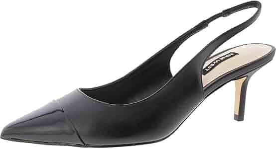 Amazon.com | Nine West Women's Awaie Pump, Black Multi 001
